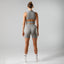 Sports Bra and Biker Shorts Set