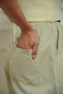 Women's layered wide-leg pants, colour option — DWEGO