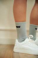 Ribbed Comfort Crew Socks