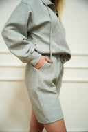 Half-Zip + Bermuda Shorts 2-Piece Set