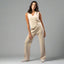 Formal Women's Summer Set: Vest + Trousers