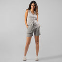 Cool Women's Summer Set: Sleeveless Vest + Shorts