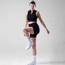 Sports Bra and Biker Shorts Set