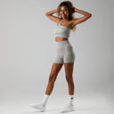 Sports Set: Shorts With Sports Bra