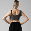 Short Crop Top With Wide Neckline