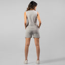 Cool Women's Summer Set: Sleeveless Vest + Shorts