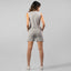 Cool Women's Summer Set: Sleeveless Vest + Shorts