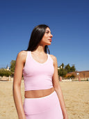 Open-back bra and leggings co-ord, colour option — DWEGO