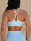 Women's Sports Bra with Criss-Cross Back & Leggings Set