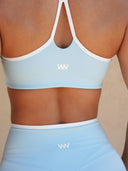 DWEGO crisscross-back bra and leggings set — DWEGO