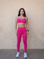 Women's Racerback Active Bra with High-Rise Leggings