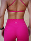 Women's Racerback Active Bra with High-Rise Leggings