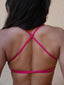 Women's Racerback Active Bra with High-Rise Leggings