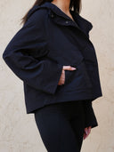 Women's Hooded Jacket with Front Pockets