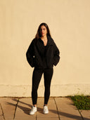 Women's Hooded Jacket with Front Pockets