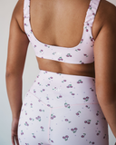 Cherry Print Activewear Set – Light Pink