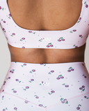 Cherry Print Activewear Set – Light Pink
