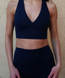 Women's Three-Piece Active Set with Flared Leggings