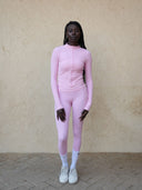 Women's Zip-Up Jacket, Tank Top and High-Waist Leggings Set