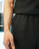 Men’s Melange T-Shirt & Shorts Set