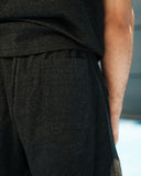 Men’s Melange T-Shirt & Shorts Set