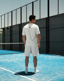 Men’s Melange T-Shirt & Shorts Set