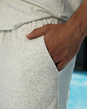 Men’s Melange T-Shirt & Shorts Set
