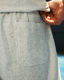 Men’s Melange T-Shirt & Shorts Set