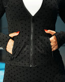 Women’s Polka Dot Activewear Set