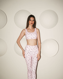 Cherry Print Activewear Set – Light Pink