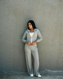 Women’s  Hooded Zip-Up Lounge Set