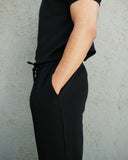 Men’s Relaxed T-Shirt and Straight-Leg Pants Set