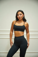 Women's open-back active two-piece set, colour option — DWEGO