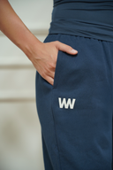 Women's wide-leg pants and fitted top set, colour option — DWEGO