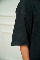 Women's featherlight oversized tee, colour option — DWEGO
