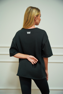 Women's featherlight oversized tee, colour option — DWEGO