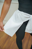 Women's tie-waist cover-up skirt, colour option — DWEGO
