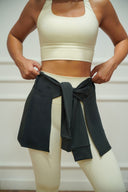 Women's tie-waist cover-up skirt, colour option — DWEGO