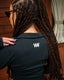Women’s Crop Top Sweatshirt and Pants Set