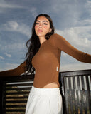 Women's Fitted Long-Sleeve Bodysuit
