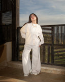 Women's High-Waist Wide-Leg Trousers