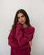 Crew Neck Basic Knitted Sweatshirt