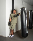 Men's Basic T-Shirt and Shorts Set