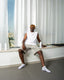 Straight Cut Sleeveless T-shirt