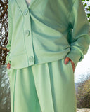 Women's Cotton Button-Up Jacket