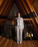 Women's Oversized Hoodie & Straight Wide Pants Set