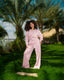Women's Hoodie and Wide-Leg Pants Set