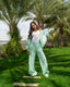 Women's Hoodie and Wide-Leg Pants Set