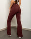 High Waist Flared Pants