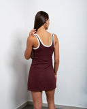 Women's Two-Tone Mini Dress With Shorts